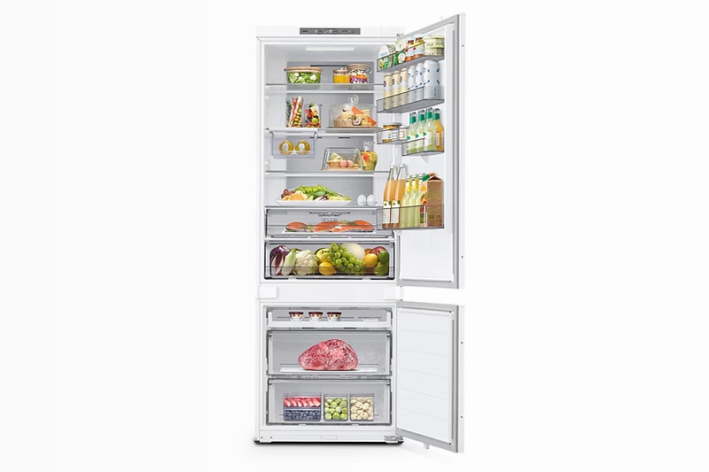 Frigorifero Combinato Samsung F1RST 75 AI Bianco D Incasso