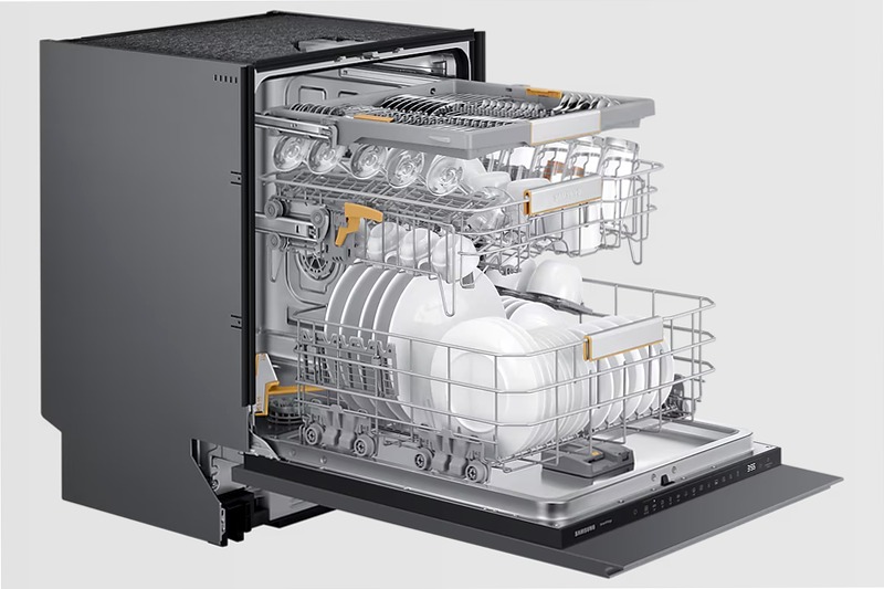 Lavastoviglie Samsung Serie 7 JetClean Sliding DW60BG850I00ET B 14 Incasso