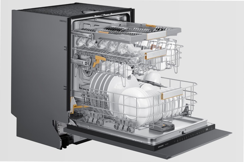 Lavastoviglie Samsung Serie 7 JetClean Sliding DW60BG850I00ET B 14 Incasso