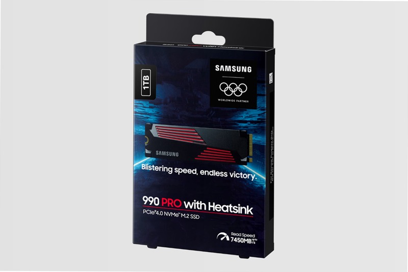 990 PRO NVMe con dissipatore di calore SSD interno 1TB
