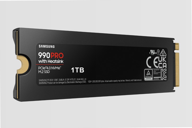 990 PRO NVMe con dissipatore di calore SSD interno 1TB