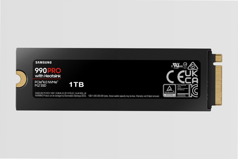 990 PRO NVMe con dissipatore di calore SSD interno 1TB