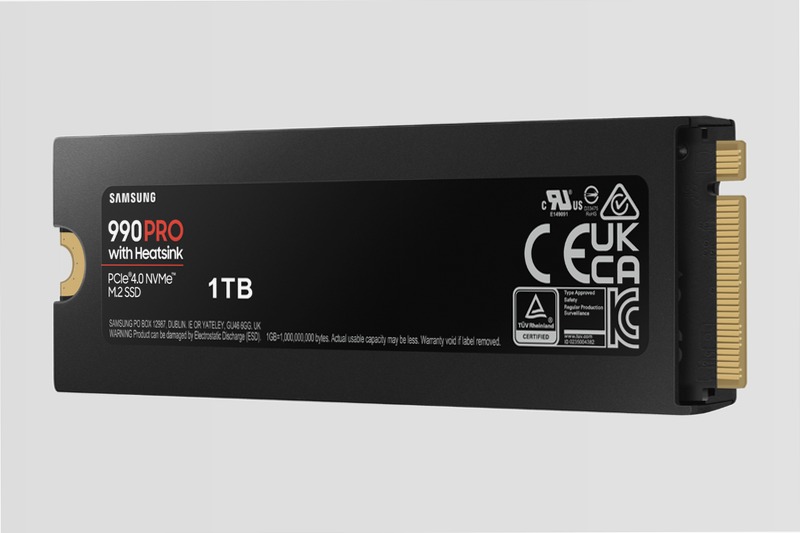 990 PRO NVMe con dissipatore di calore SSD interno 1TB