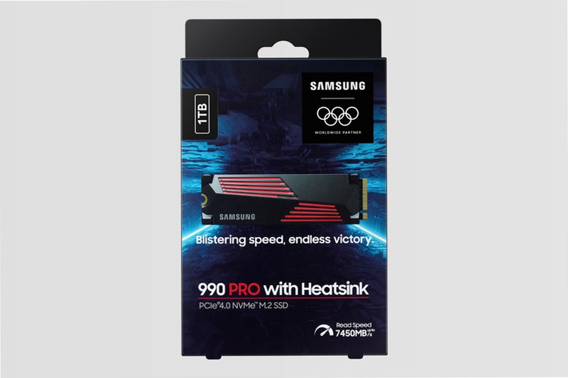 990 PRO NVMe con dissipatore di calore SSD interno 1TB