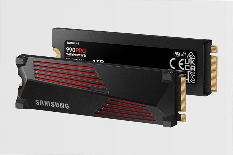 990 PRO NVMe con dissipatore di calore SSD interno 1TB