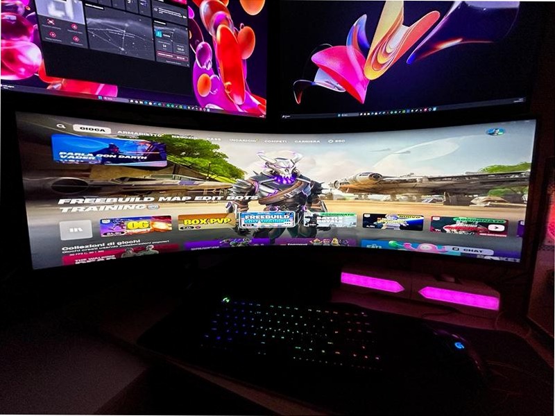 Monitor Gaming Odyssey G9 - G91F da 49" DQHD Curvo Nero VA