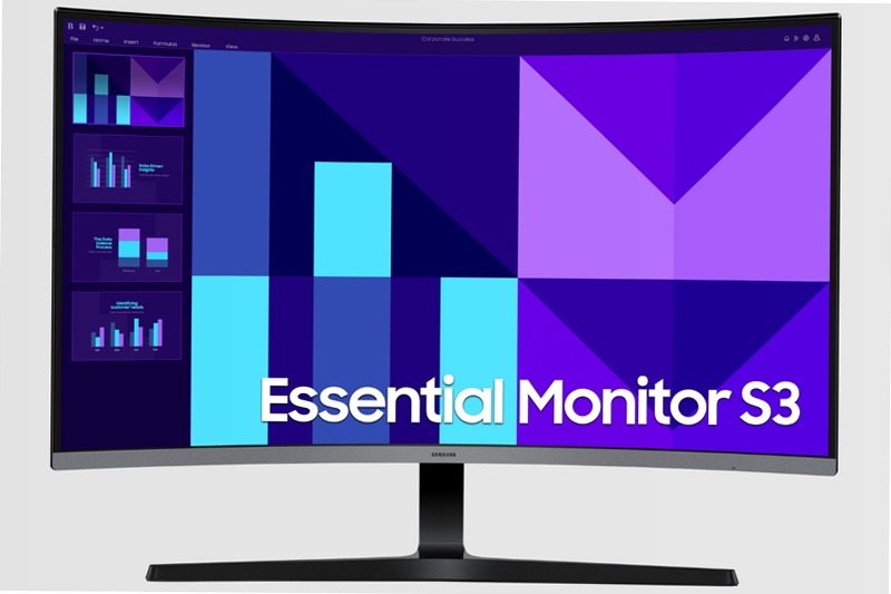 Monitor Curvo Serie S39GD da 32'' Full HD 32" Nero VA 7680 x 4320