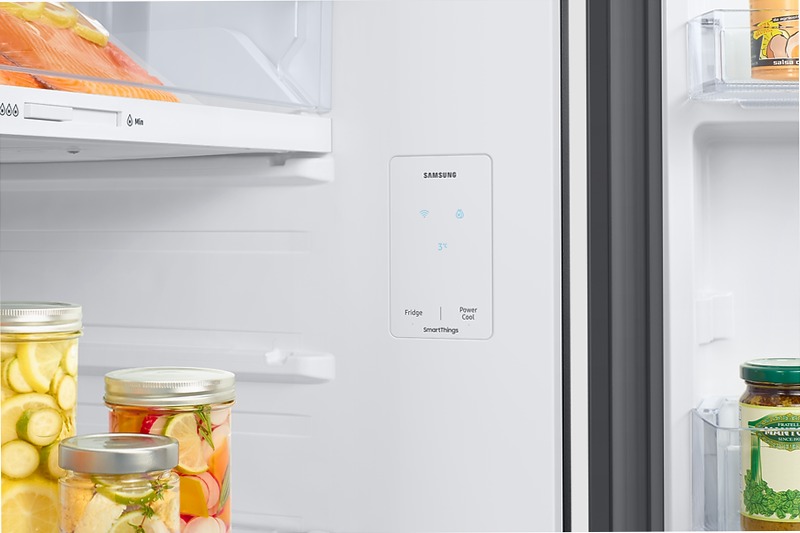 RT6300C Top Mount Freezer Refrigerators with Bespoke Design Nero E