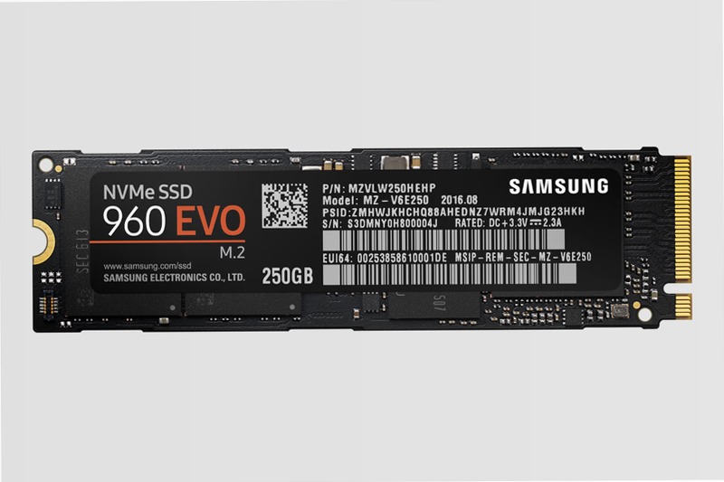 Samsung SSD 960 EVO M.2 NVMe 250GB