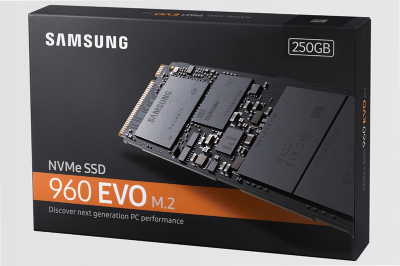 Samsung SSD 960 EVO M.2 NVMe 250GB