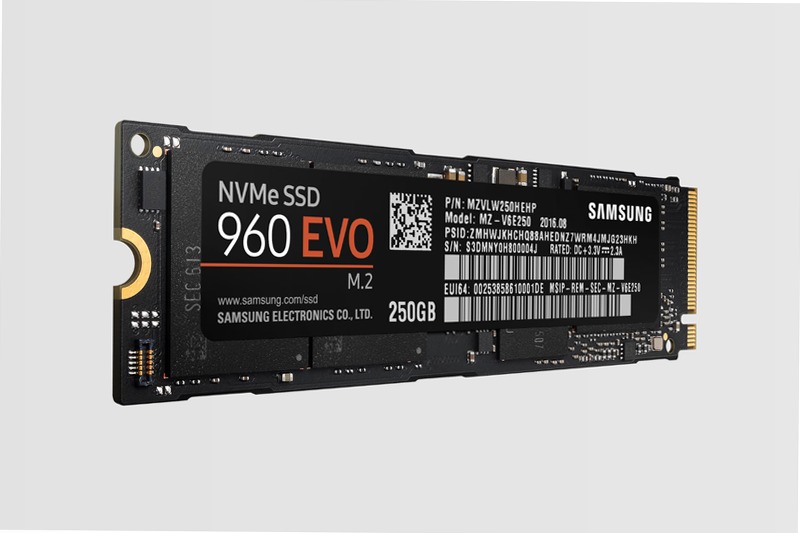Samsung SSD 960 EVO M.2 NVMe 250GB
