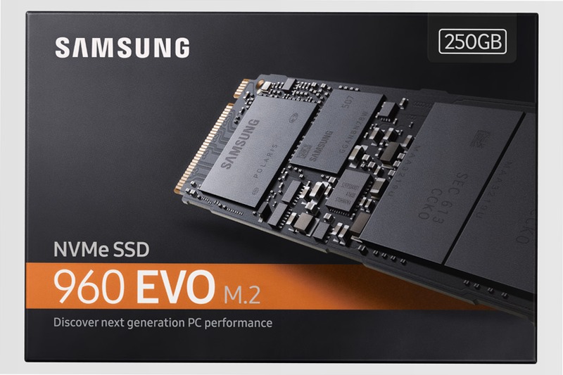 Samsung SSD 960 EVO M.2 NVMe 250GB