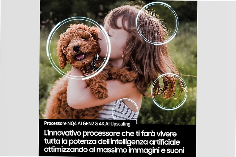 55" Neo QLED QN70F 4K Vision AI Smart TV Nero