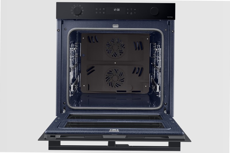 Forno Samsung Dual Cook Flex™ Serie 4 76L NV7B4540VBK 76 A Nero