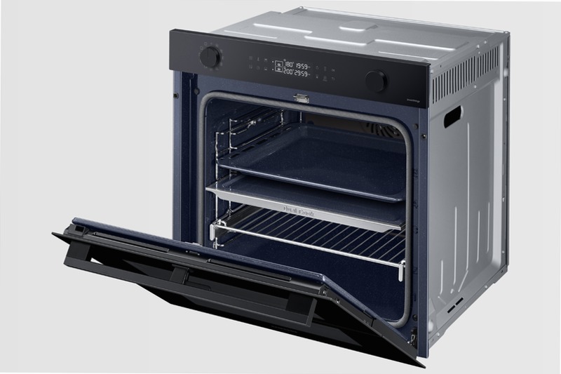 Forno Samsung Dual Cook Flex™ Serie 4 76L NV7B4540VBK 76 A Nero
