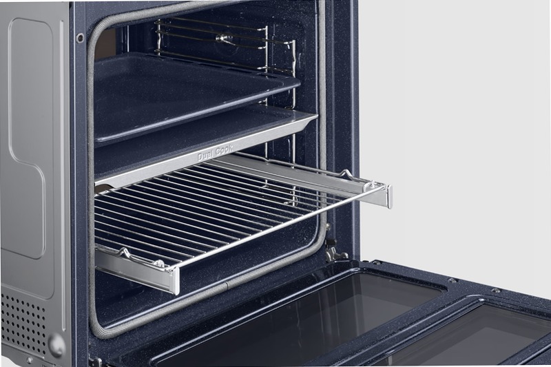 Forno Samsung Dual Cook Flex™ Serie 4 76L NV7B4540VBK 76 A Nero
