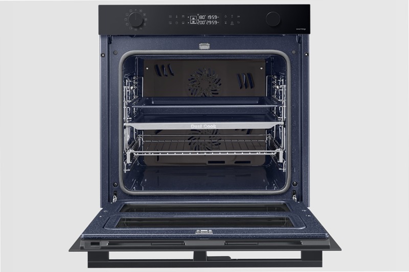 Forno Samsung Dual Cook Flex™ Serie 4 76L NV7B4540VBK 76 A Nero