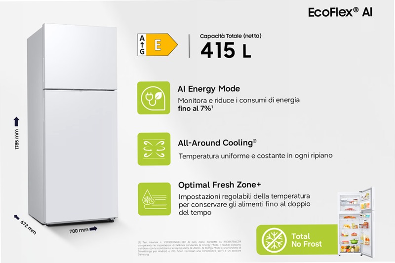 RT6300C Top Mount Freezer Refrigerators E
