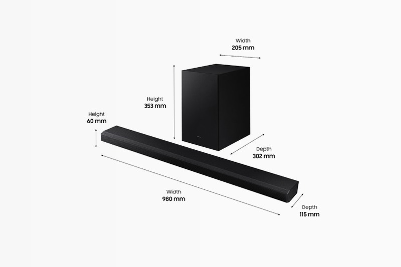 Soundbar HW-Q700A 3.1.2ch 3.1