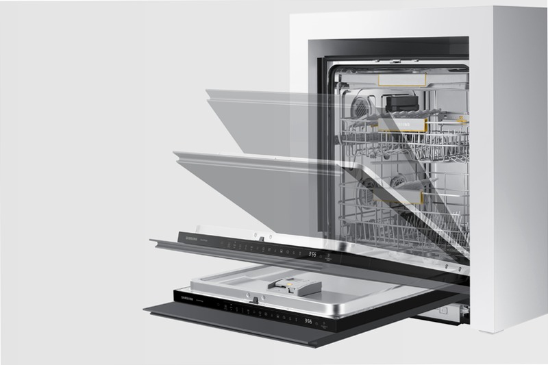 Lavastoviglie da Incasso Samsung Sliding DW60CG880I00ET A Bianco
