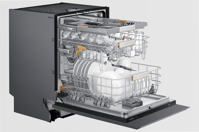 Lavastoviglie da Incasso Samsung Sliding DW60CG880I00ET A Bianco