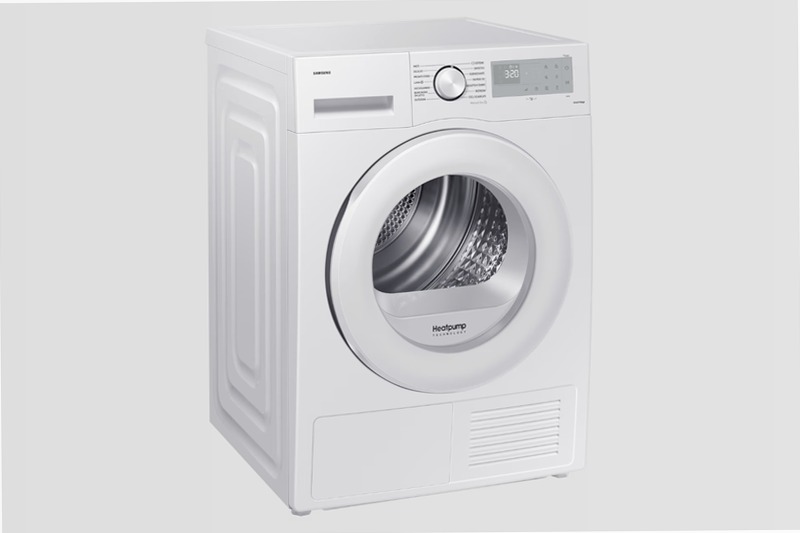 Asciugatrice Samsung Crystal EcoDry 8 Kg - Asciugatura Efficace e Economica 8kg C Bianco