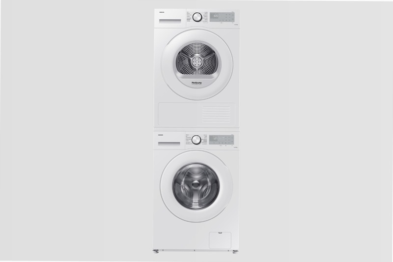 Asciugatrice Samsung Crystal EcoDry 8 Kg - Asciugatura Efficace e Economica 8kg C Bianco