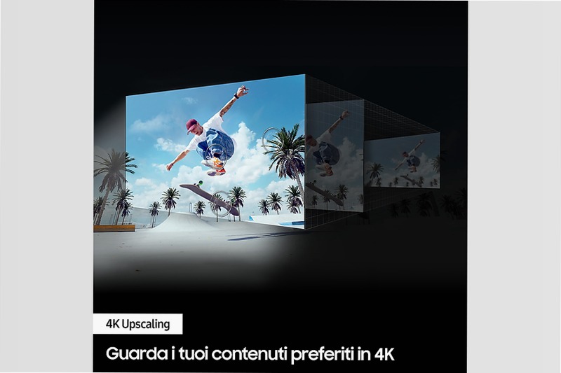 QLED 4K 75" QE1D TV 2024 Grigio
