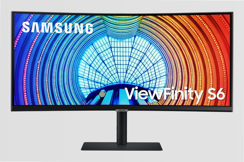 Monitor HRM ViewFinity S6 - S65UA da 34" Nero VA 3440 x 1440