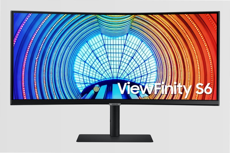 Monitor HRM ViewFinity S6 - S65UA da 34" Nero VA 3440 x 1440