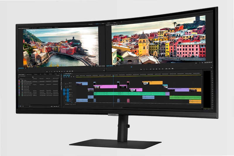 Monitor HRM ViewFinity S6 - S65UA da 34" Nero VA 3440 x 1440
