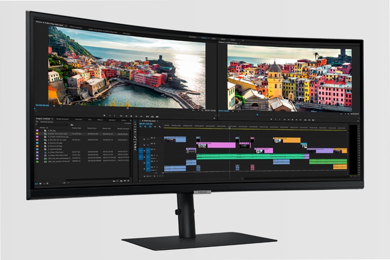 Monitor HRM ViewFinity S6 - S65UA da 34" Nero VA 3440 x 1440