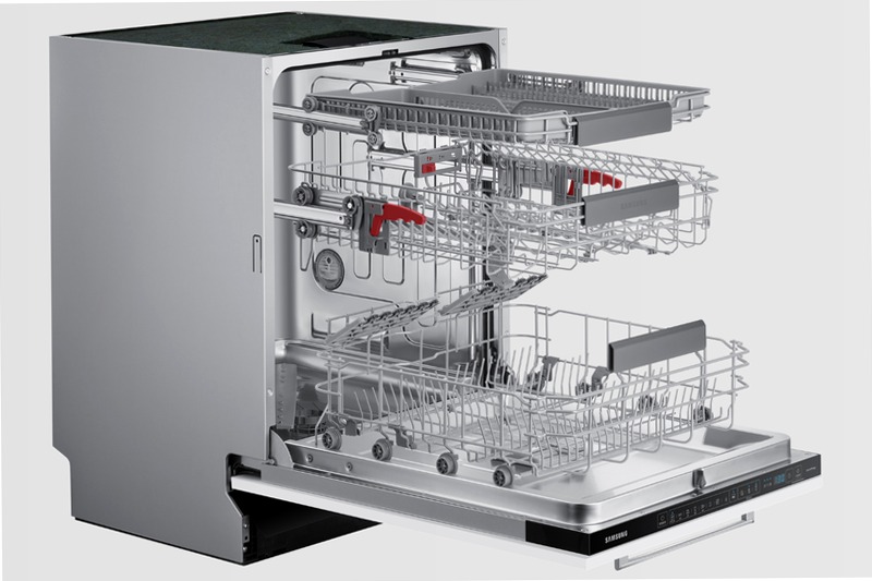 Lavastoviglie Cerniere Rototraslanti DW60A8060IB - Samsung IT B 14 Incasso