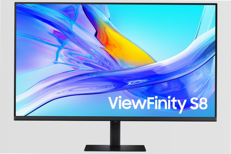 Monitor HRM ViewFinity S8 - S80UD da 37" UHD Flat Nero VA