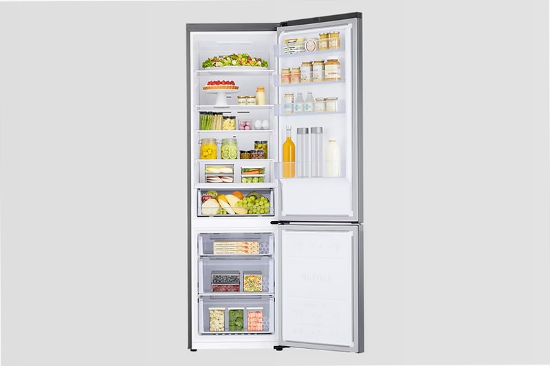 Frigorifero Combinato Samsung EcoFlex AI 2m 390L RB38C600CS9 Inox C