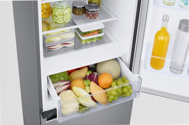 Frigorifero Combinato Samsung EcoFlex AI 2m 390L RB38C600CS9 Inox C