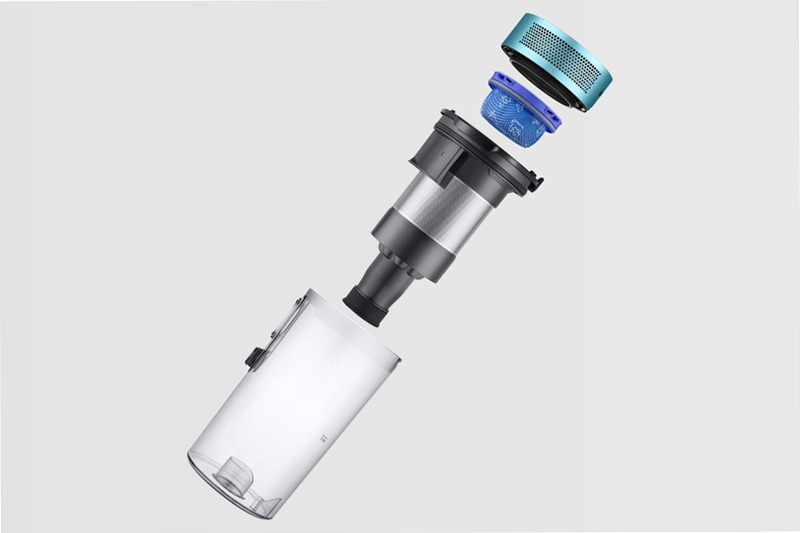 Aspirapolvere Samsung Jet™ 75E VS20B75AGR1 0.8lt A Nero 550w