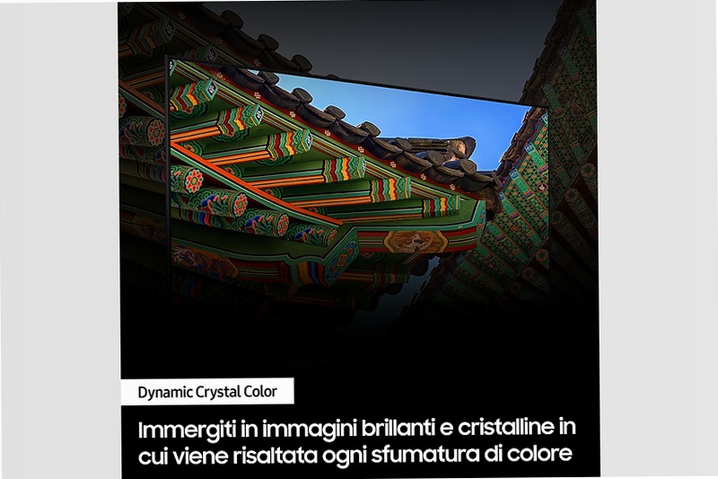 Crystal UHD 4K 65" DU8570 TV 2024 Grigio