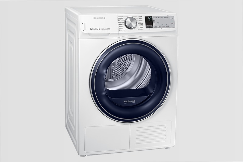 Asciugatrice a carica frontale DV80N62552WET Samsung 8kg Bianco