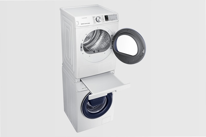 Asciugatrice a carica frontale DV80N62552WET Samsung 8kg Bianco