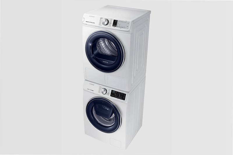 Asciugatrice a carica frontale DV80N62552WET Samsung 8kg Bianco