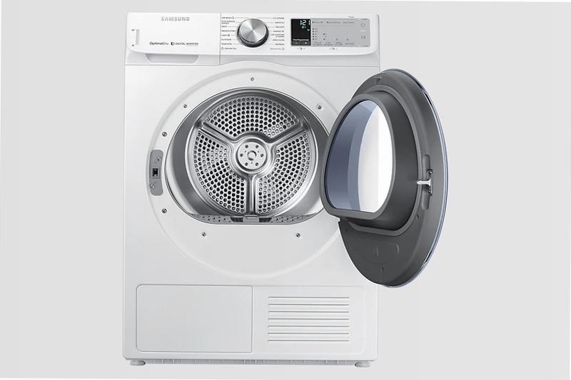 Asciugatrice a carica frontale DV80N62552WET Samsung 8kg Bianco