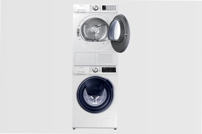 Asciugatrice a carica frontale DV80N62552WET Samsung 8kg Bianco