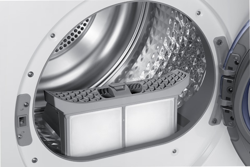 Asciugatrice a carica frontale Samsung DV80N62552WET 8kg Bianco