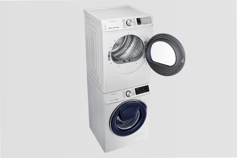 Asciugatrice a carica frontale DV80N62552WET Samsung 8kg Bianco