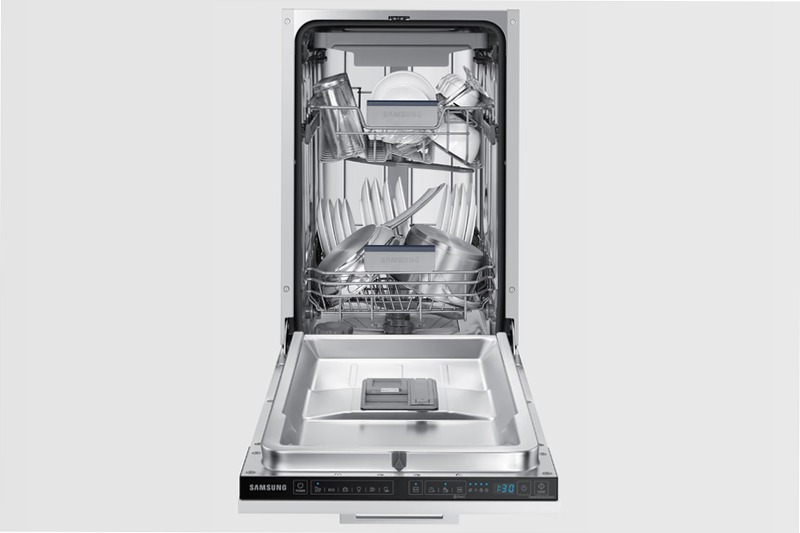 Lavastoviglie da incasso Slim DW50R4050BB Blu