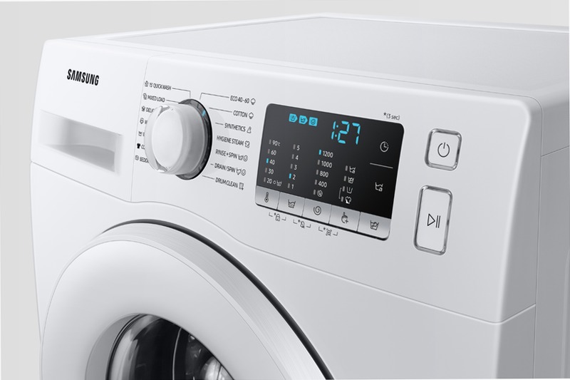 Lavatrice Samsung Crystal Clean Slim 7 Kg WW70AGAS21TE 7kg Bianco