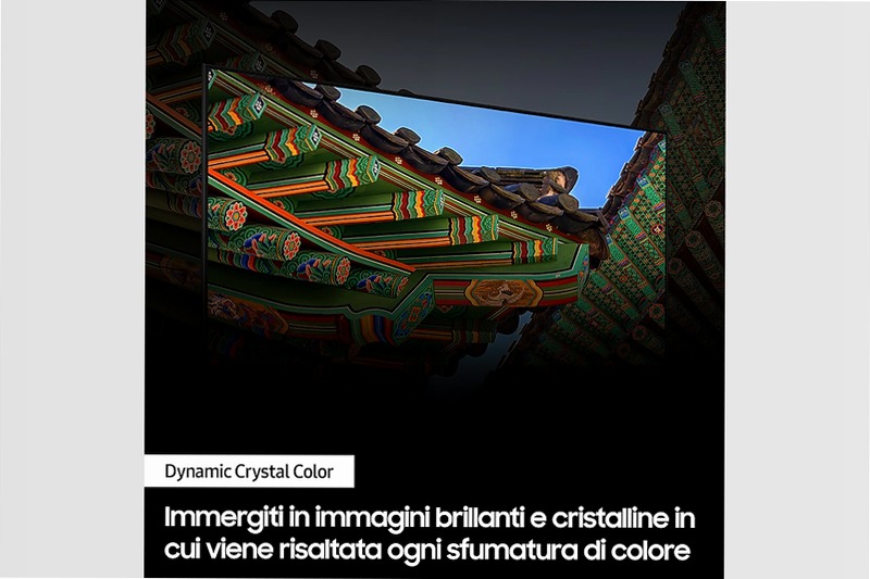 Crystal UHD 4K 50" DU8570 TV 2024 Grigio