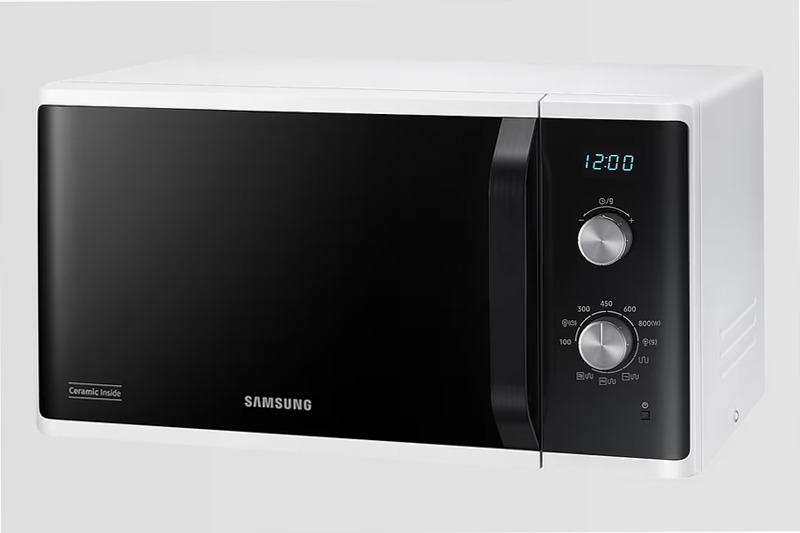 Microonde Samsung Grill Cottura Croccante 23L MG23K3614AW Bianco 23