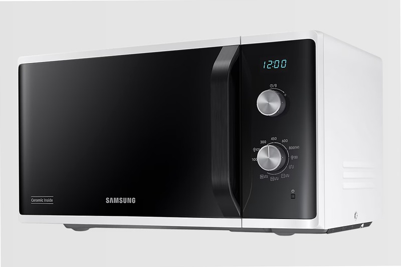 Microonde Samsung Grill Cottura Croccante 23L MG23K3614AW Bianco 23